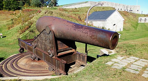15-inch Rodman gun